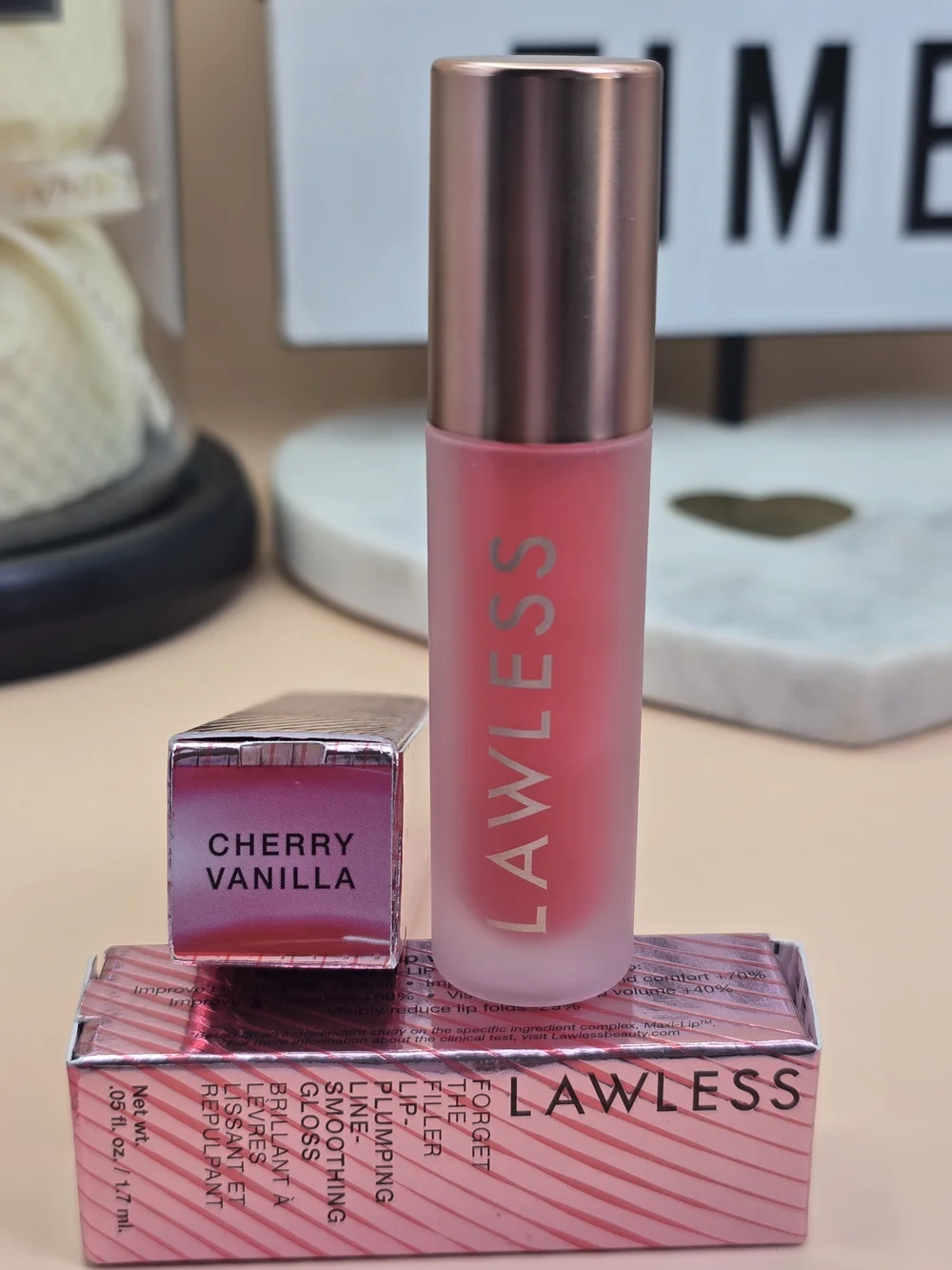 LAWLESS Liquid Lipstick - Warm Mauve Pink